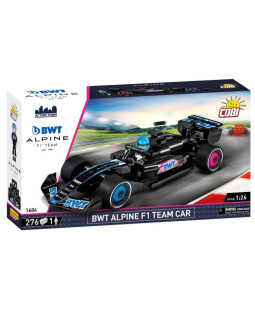 Cobi 1684 BWT Alpine F1 team car, 276 kostek, 1 figurka