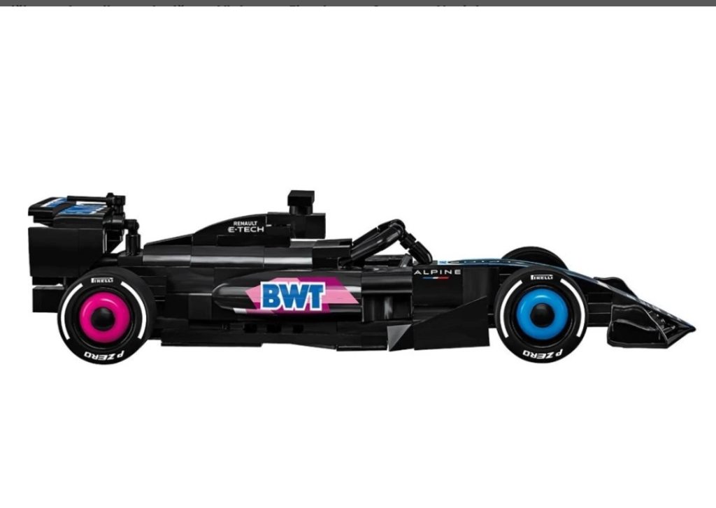 Cobi 1684 BWT Alpine F1 team car, 276 kostek, 1 figurka