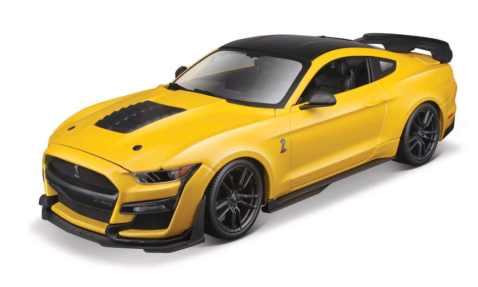Maisto Mustang Shelby GT500 (2020), metal žlutá, 1:18