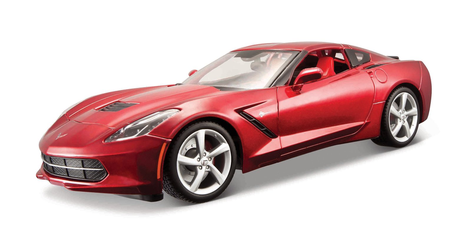 Maisto Corvette Stingray 2014, metal červená, 1:18
