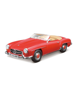 Maisto 1955 Mercedes-Benz 190SL, červená, 1:18