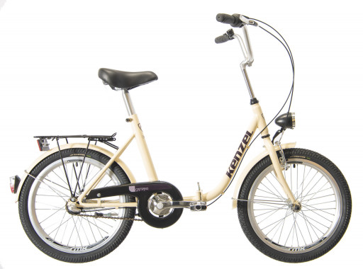 Kenzel Skládací kolo Camping Classic 3spd 2022 béžové