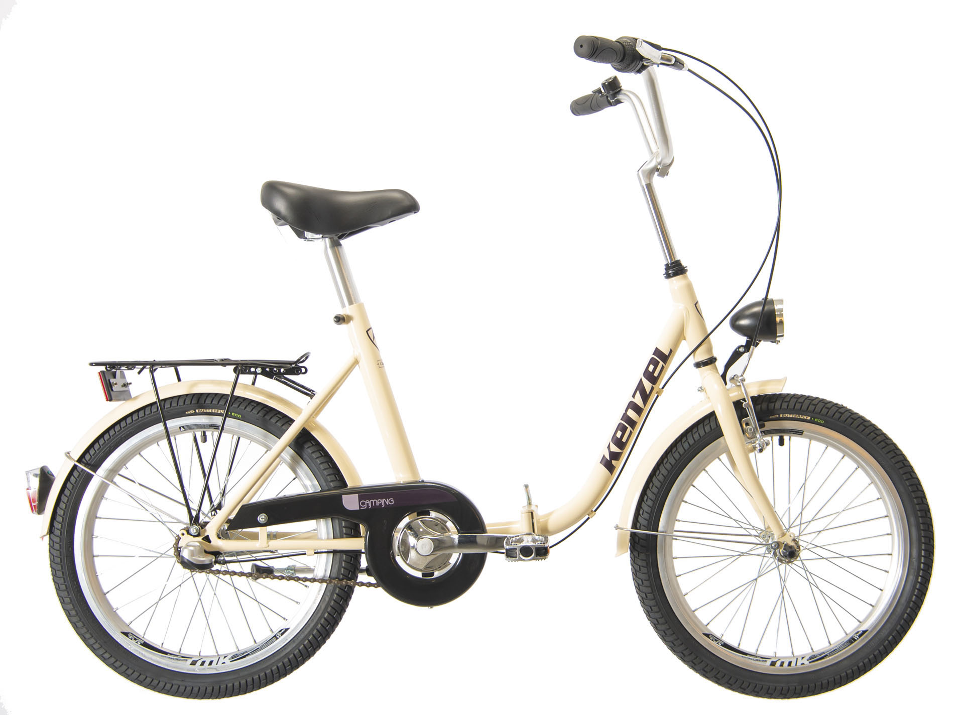 Kenzel Skládací kolo Camping Classic 3spd 2026 béžové