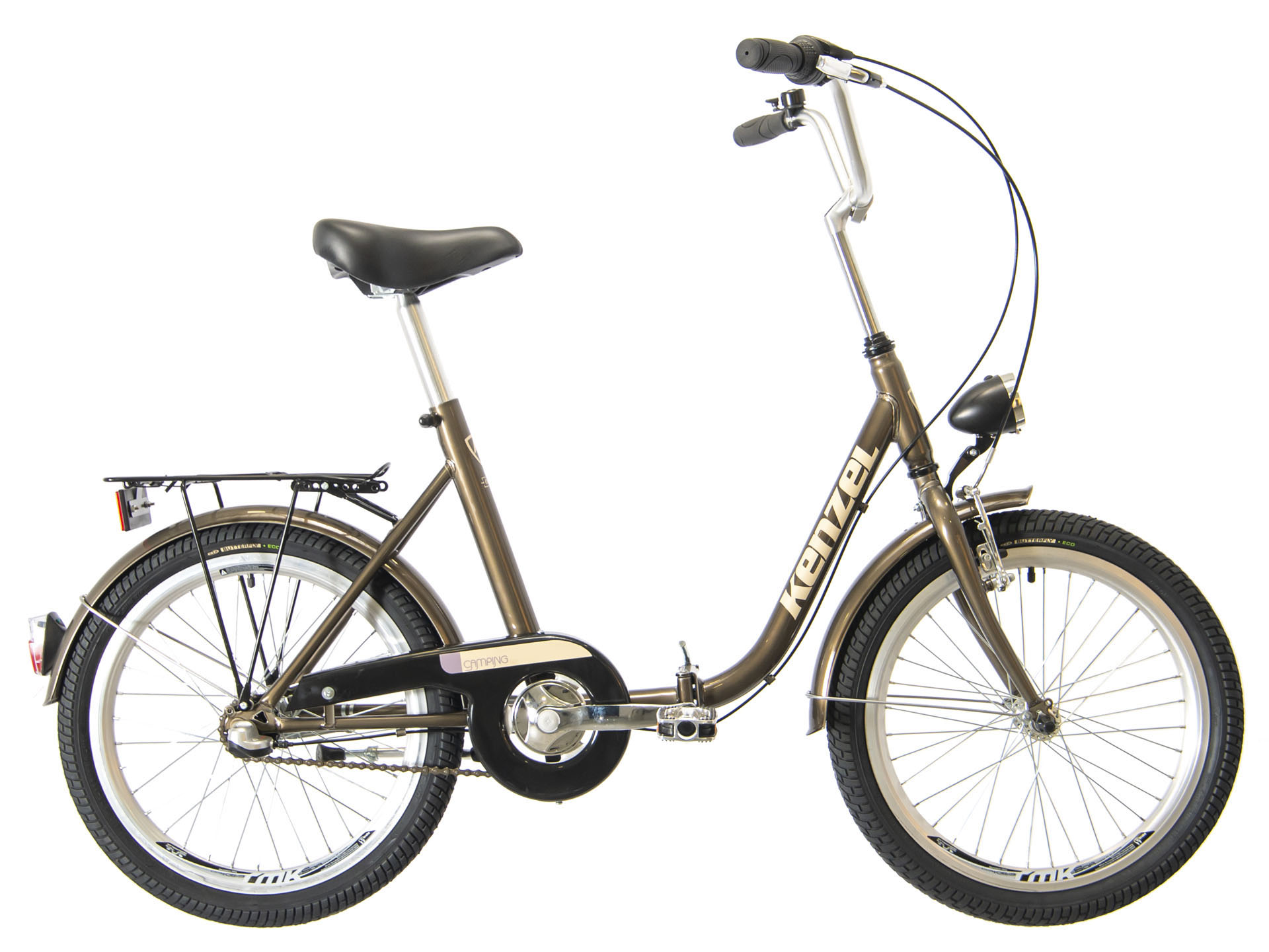 Kenzel Skládací kolo Camping Classic 3spd 2026 dýmové