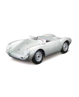 Maisto Porsche 550 A Spyder, stříbrná, 1:18
