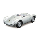 Maisto Porsche 550 A Spyder, stříbrná, 1:18