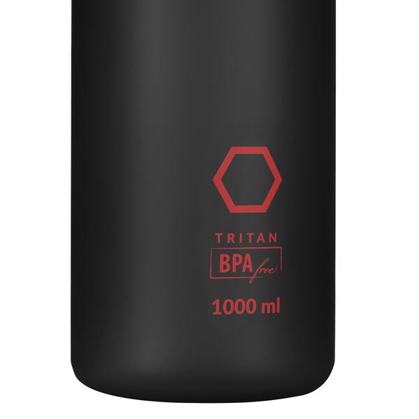 Tritanová láhev na pití NILS Camp NCD61, černá, 1000 ml.