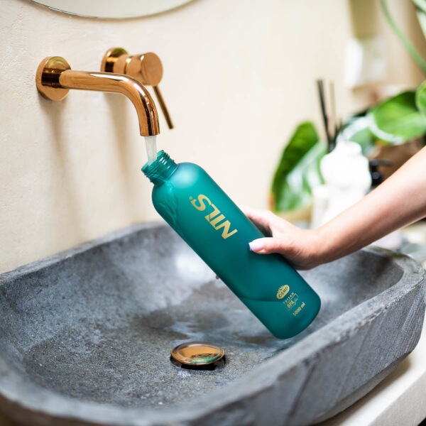 Tritanová láhev na pití NILS Camp NCD61, červená, 1000 ml.