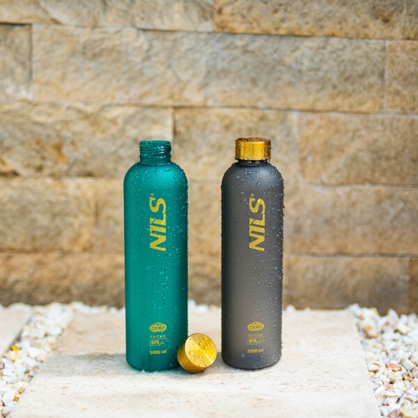 Tritanová láhev na pití NILS Camp NCD61, červená, 1000 ml.