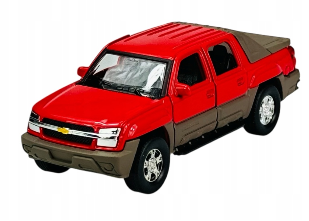 Welly Chevrolet ´02 Avalanche, červený 1:34-39
