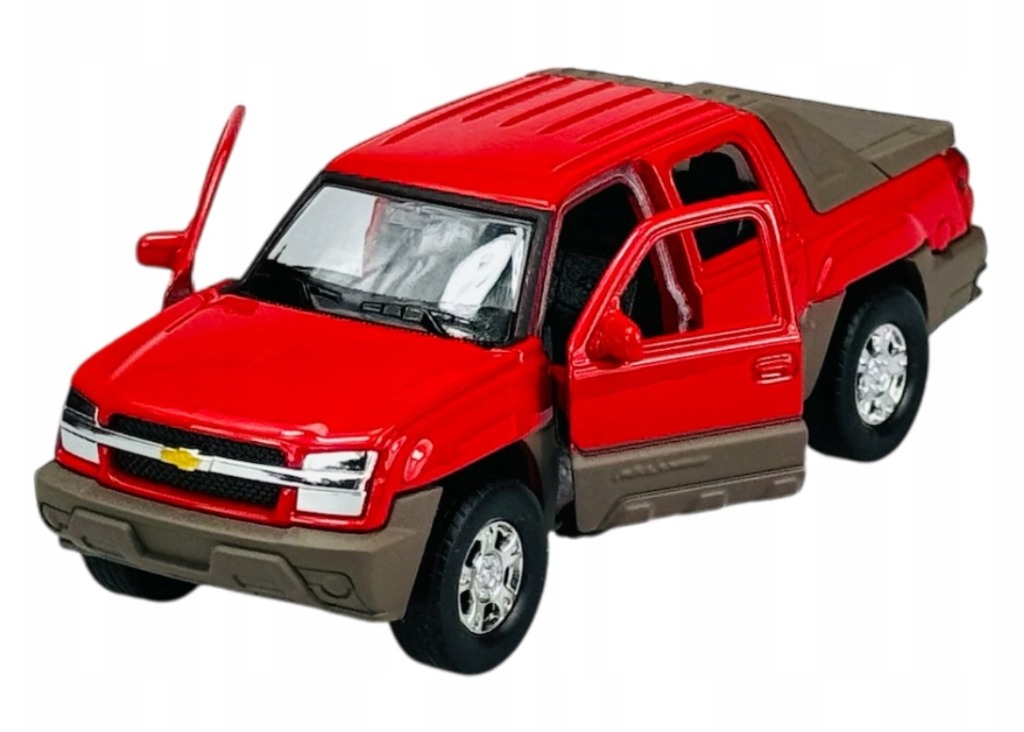 Welly Chevrolet ´02 Avalanche, červený 1:34-39