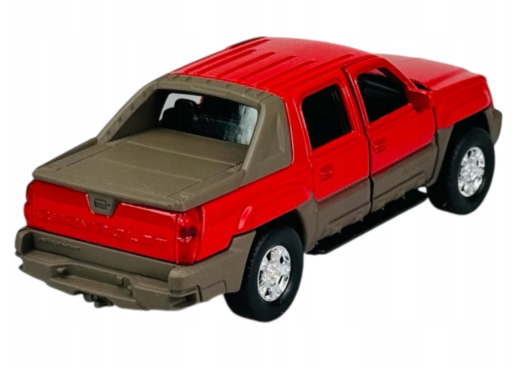 Welly Chevrolet ´02 Avalanche, červený 1:34-39