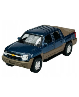 Welly Chevrolet ´02 Avalanche, modrý 1:34-39