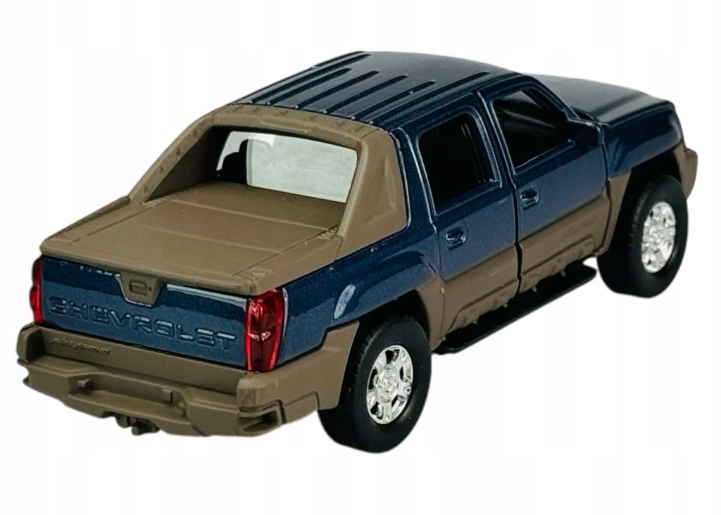 Welly Chevrolet ´02 Avalanche, modrý 1:34-39