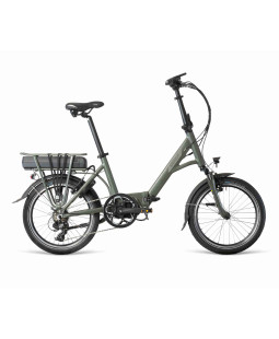 Kenzel skládací elektrokolo SIENNA TN 7spd, 36V, 13 A, středový motor, army green