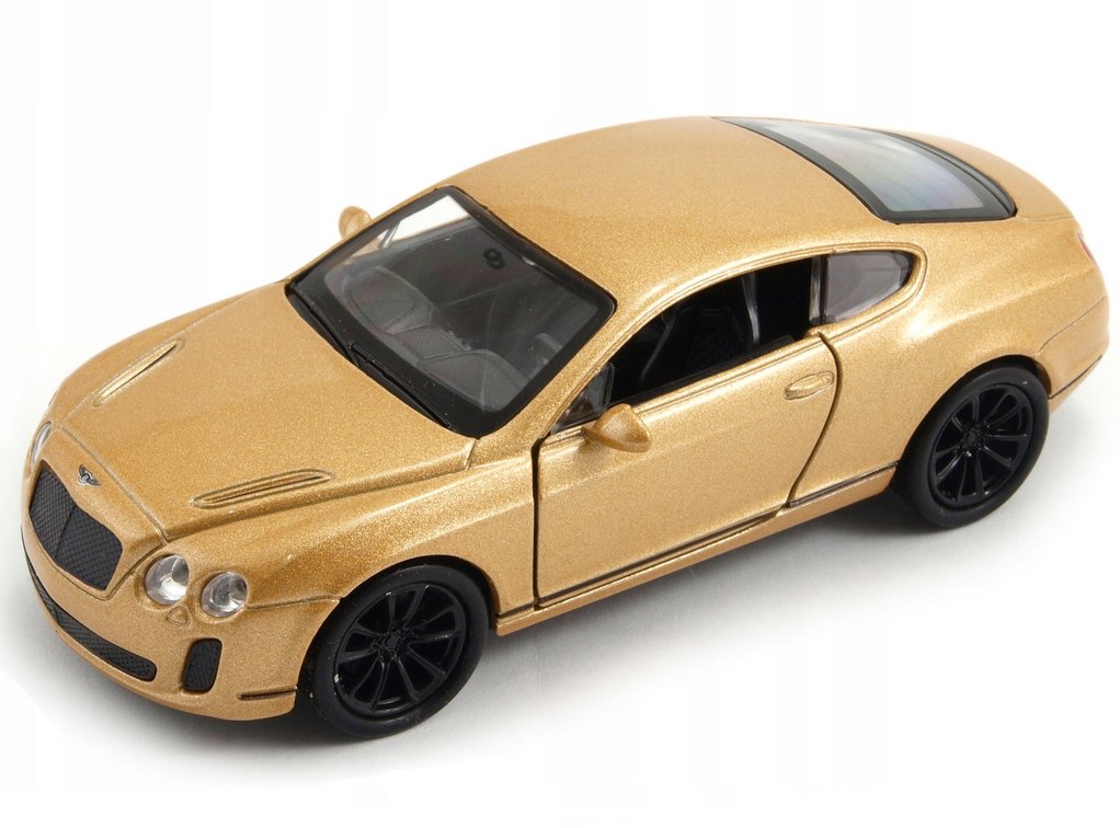 Welly Bentley Continental Supersports, gold 1:34-39