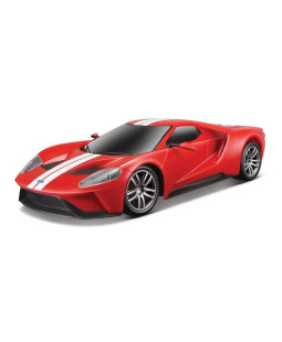 Maisto RC Ford GT Radio Control Vehicle, červený 1:24
