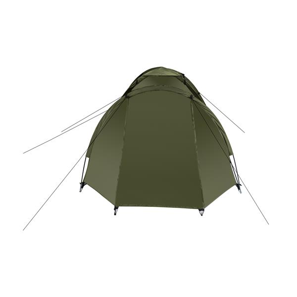 Turistický stan NILS Camp NC6010 Hiker khaki pro 2 osoby