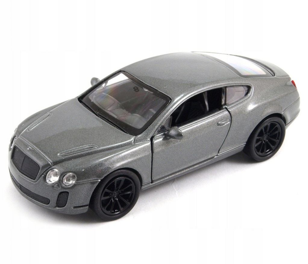 Welly Bentley Continental Supersports, šedé 1:34-39