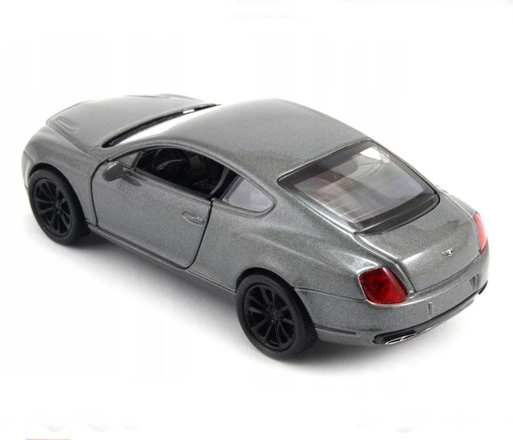 Welly Bentley Continental Supersports, šedé 1:34-39