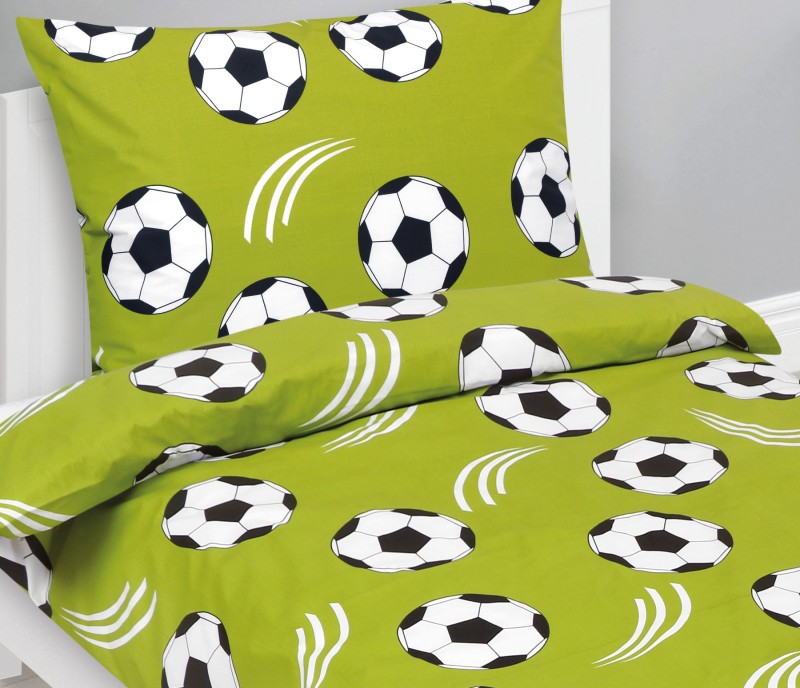 Bellatex Povlečení bavlněné Junior, Fotbal - 140x200, 70x90 cm