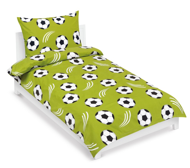 Bellatex Povlečení bavlněné Junior, Fotbal - 140x200, 70x90 cm