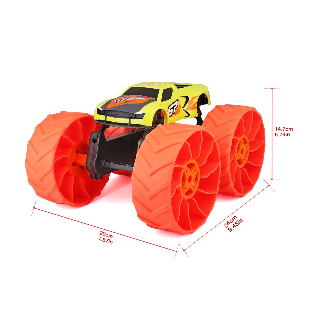 Maisto RC Cyklone AWT, oranžová, 2,4GHz, USB, 360°otočky