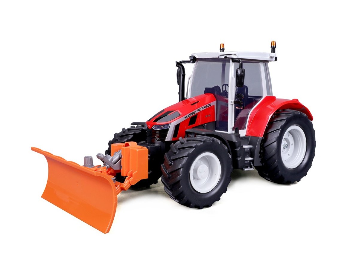Maisto RC Massey Ferguson traktor s radlicí se světly, 2,4 GHz, 1:16