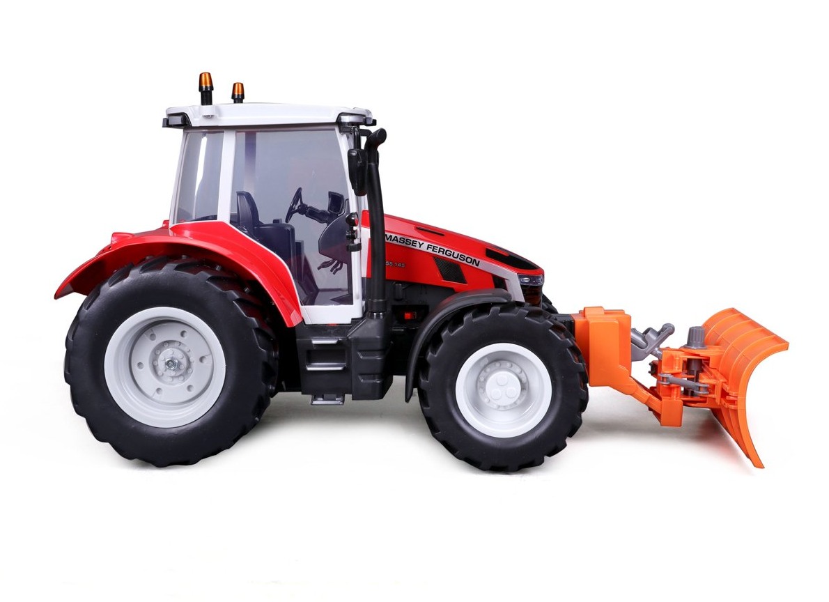 Maisto RC Massey Ferguson traktor s radlicí se světly, 2,4 GHz, 1:16