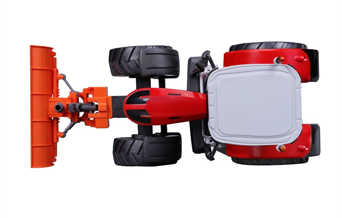 Maisto RC Massey Ferguson traktor s radlicí se světly, 2,4 GHz, 1:16