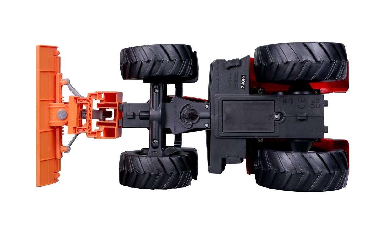 Maisto RC Massey Ferguson traktor s radlicí se světly, 2,4 GHz, 1:16