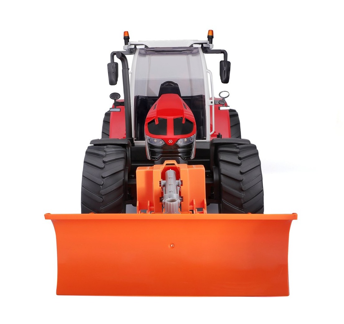 Maisto RC Massey Ferguson traktor s radlicí se světly, 2,4 GHz, 1:16