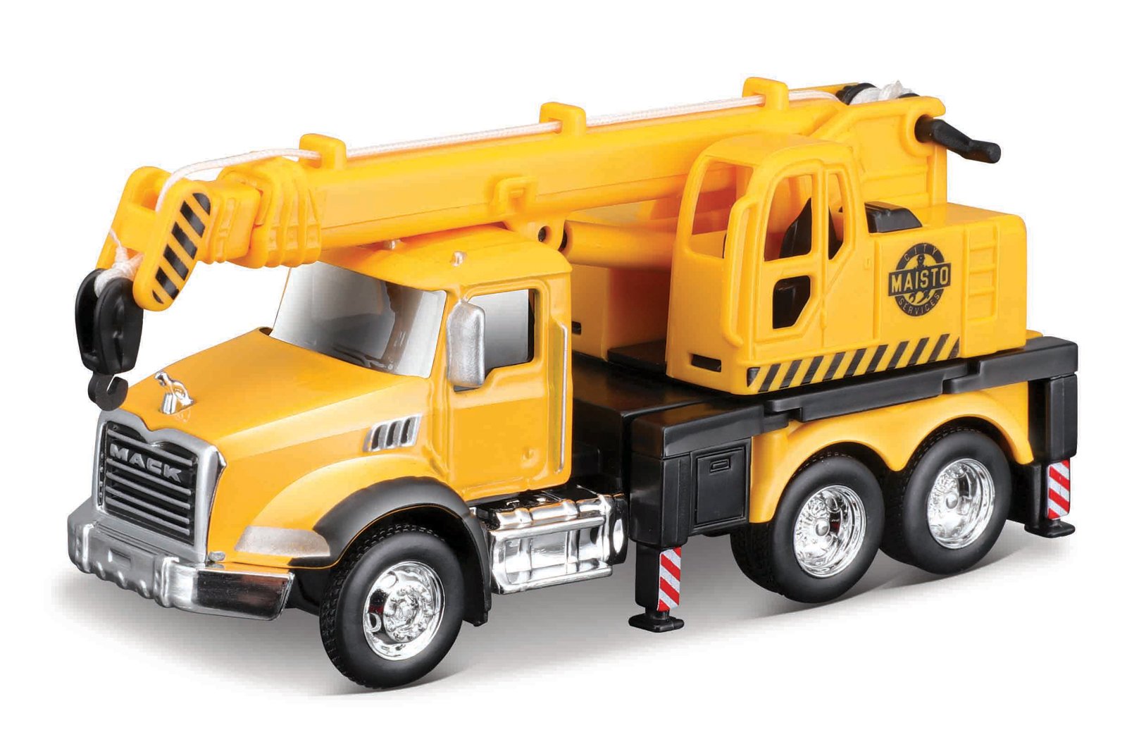Maisto Mack Granite trucks, jeřáb