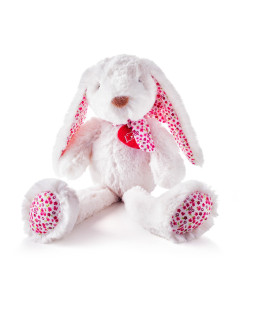 Zajíc Ella bílý velký 38 cm