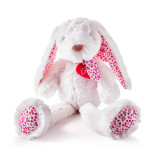 Zajíc Ella bílý velký 38 cm