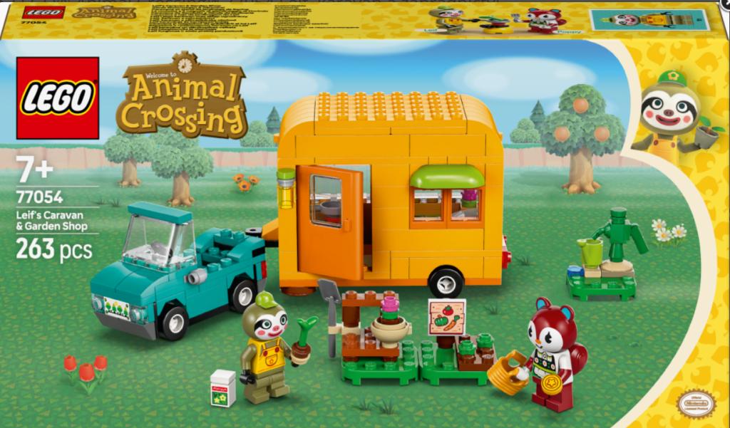 LEGO Animal Crossing 77054 Leif, karavan a zahradnictví