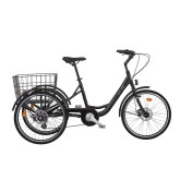 Liberty Trojkolka TRINITY INDUSTRY 6spd. Disk 2025, kaučuková kola, černá