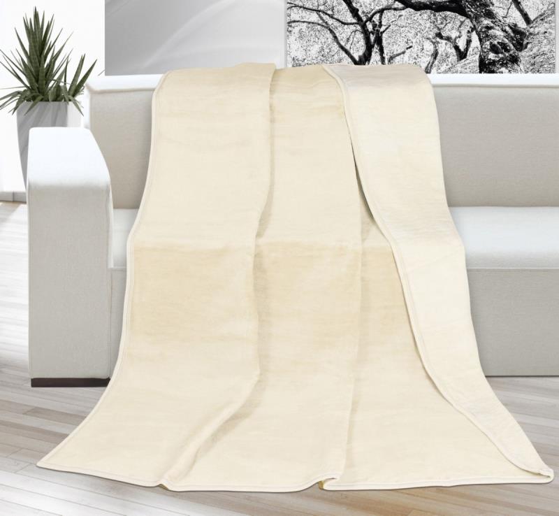 Bellatex Přikrývka KIRA PLUS Smetanová - 200x230 cm