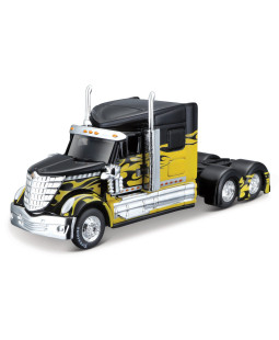 Maisto Custom Rigs, International Lone Star, černo-žlutá, 1:64