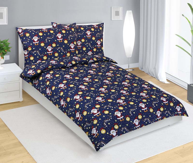Bellatex Povlečení bavlna, Vánoční skřítek - 140x200, 70x90 cm