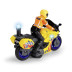 Dickie Toys Záchranářská motorka s jezdcem, 17cm