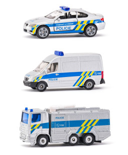Siku set policejní sada 3 aut, česká verze