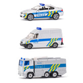 Siku set policejní sada 3 aut, česká verze