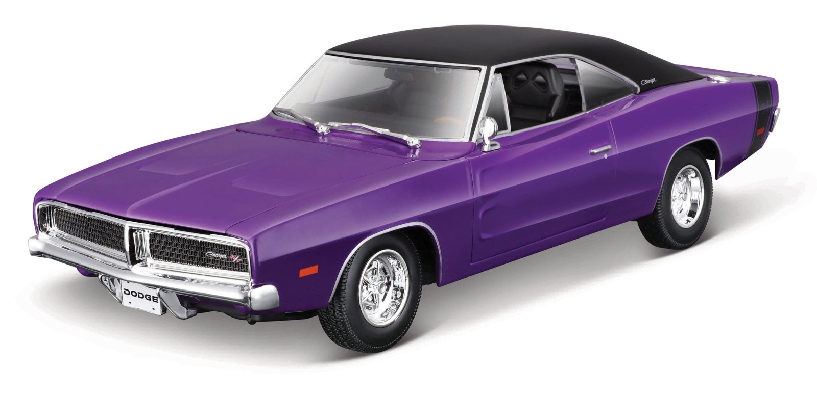 Maisto 1969 Dodge Charger R/T, fialová, 1:18