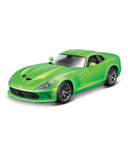 Maisto 2013 SRT Viper GTS, metal zelená, 1:18