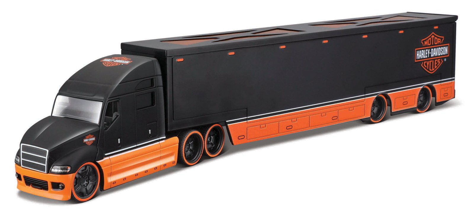 Maisto Harley-Davidson Haulers, černá, 1:64