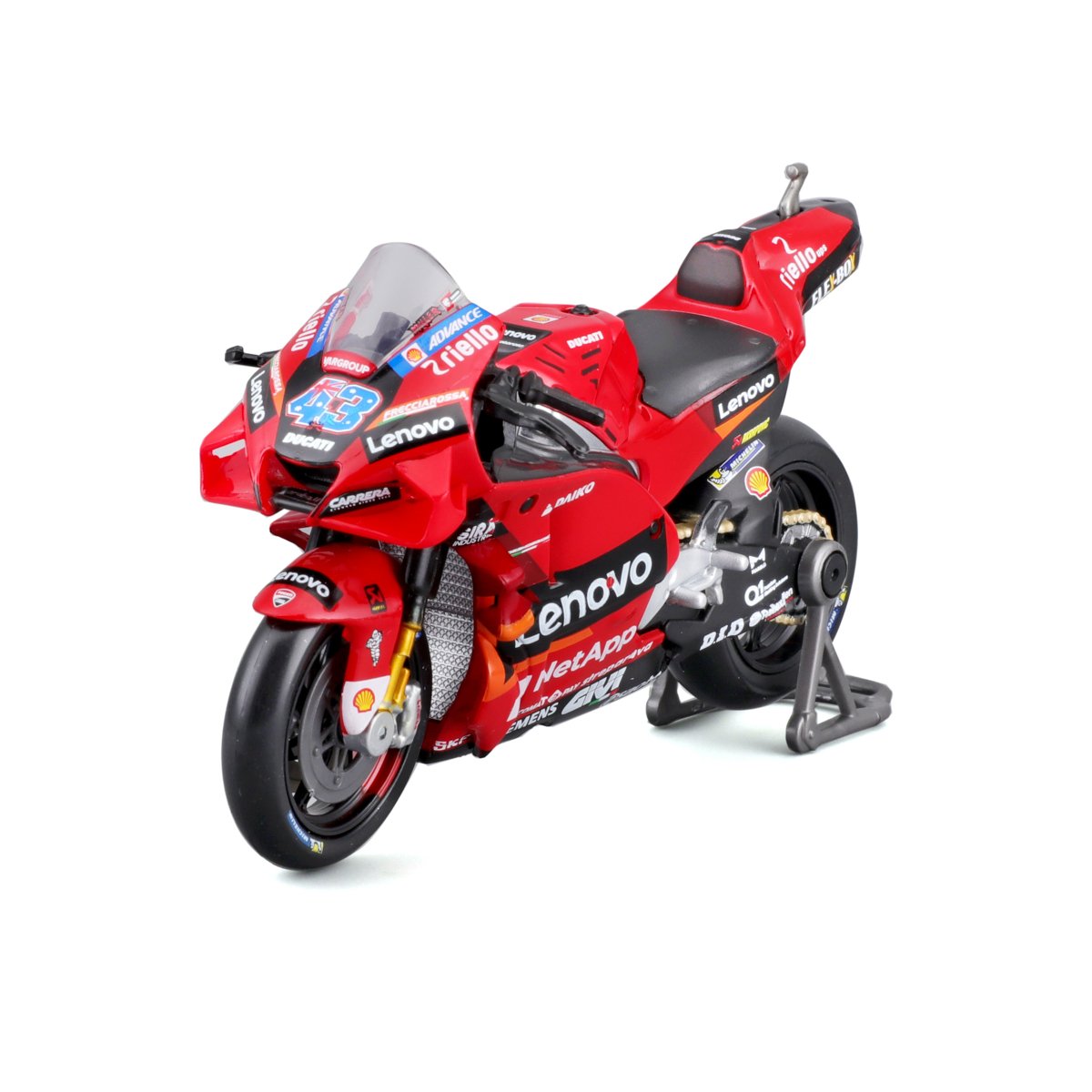 Maisto Motocykl, Ducati Lenovo team 2022, (#43 Jack Miller), 1:18
