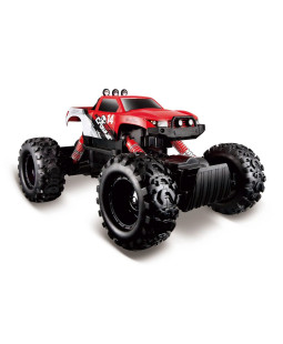 Maisto RC Rock Crawler, červený, 2,4 GHz