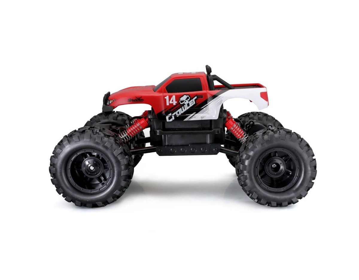 Maisto RC Rock Crawler, červený, 2,4 GHz