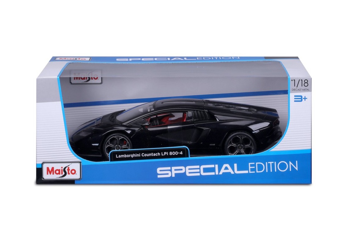 Maisto Lamborghini Countach LPI 800-4, černá, 1:18